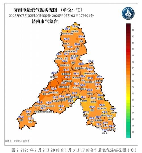  一张图看懂济南市8月5日曲线图表:2021年8月份济南市天气预报
