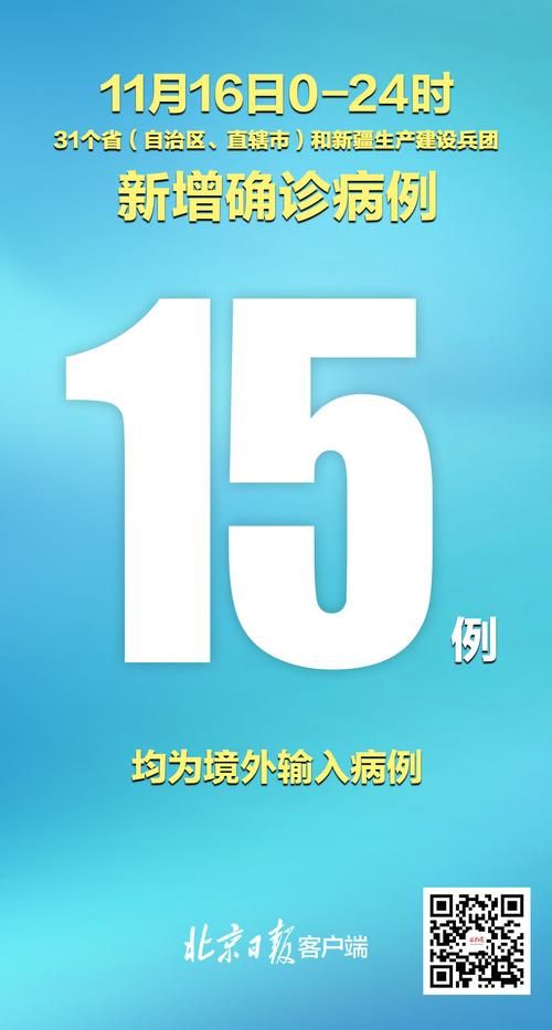  31省份新增确诊16例均为境外输入:31省新增确诊16例均为境外输入病例