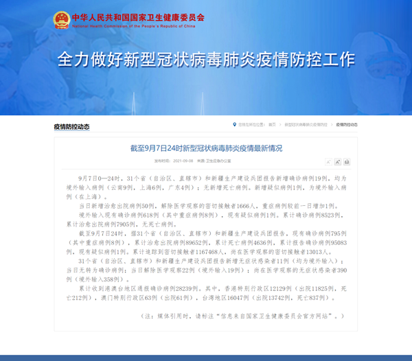 全球新增确诊19例均为境外输入(全球新增确诊多少例)