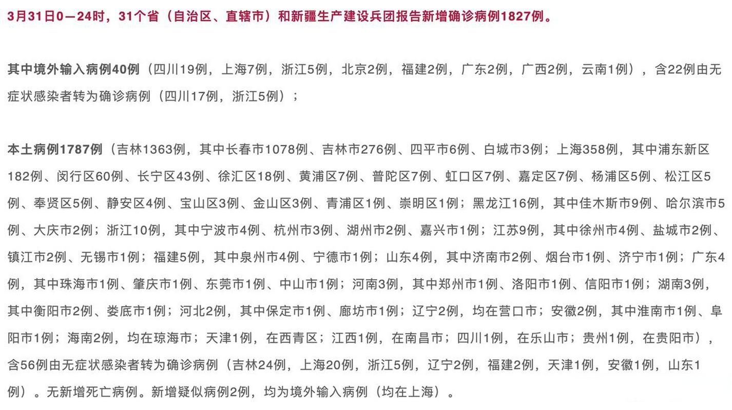31省份新增9例死亡病例及26例无症状/新增死亡2例是哪里