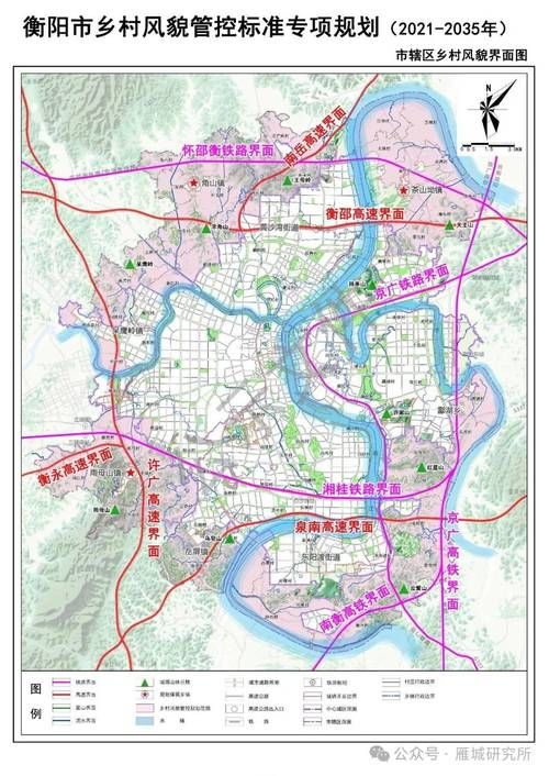 湖南岳阳岳阳楼区管控区标准最新公布:岳阳市岳阳楼区控规图
